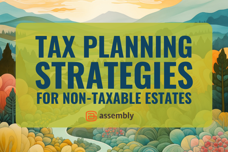 Tax Strategies for Non-Taxable Estates